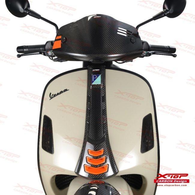 X-TOP エックストップ カーボンスクリーン GTV 300 Vespa ベスパ