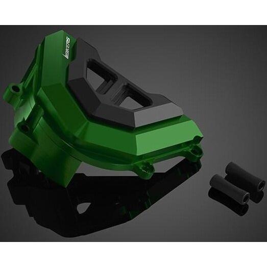 BIKERS バイカーズ フロントスプロケットカバー カラー：パープル Z800 KAWASAKI カワサキ スプロケットカバー 外装の画像