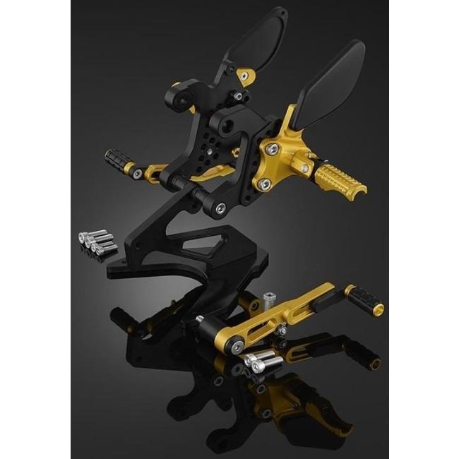 あ BIKERS バイカーズ Rear Set カラー：Light Gold バックステップ