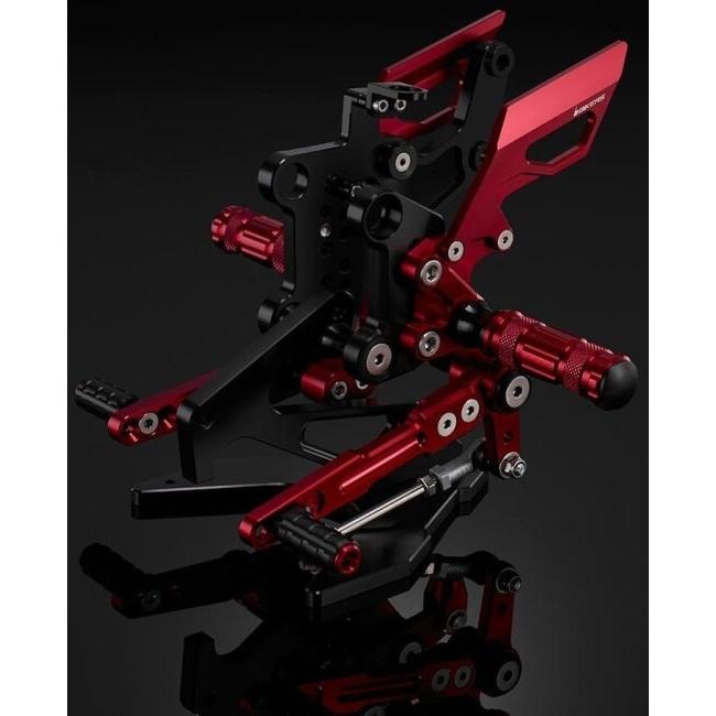 BIKERS バイカーズ バックステップ カラー：レッド NINJA 250SL Z250SL KAWASAKI カワサキ ステップ 足回り | BIKERS | 06