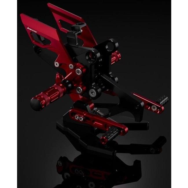 BIKERS バイカーズ バックステップ カラー：レッド NINJA 250SL Z250SL KAWASAKI カワサキ ステップ 足回り | BIKERS | 07