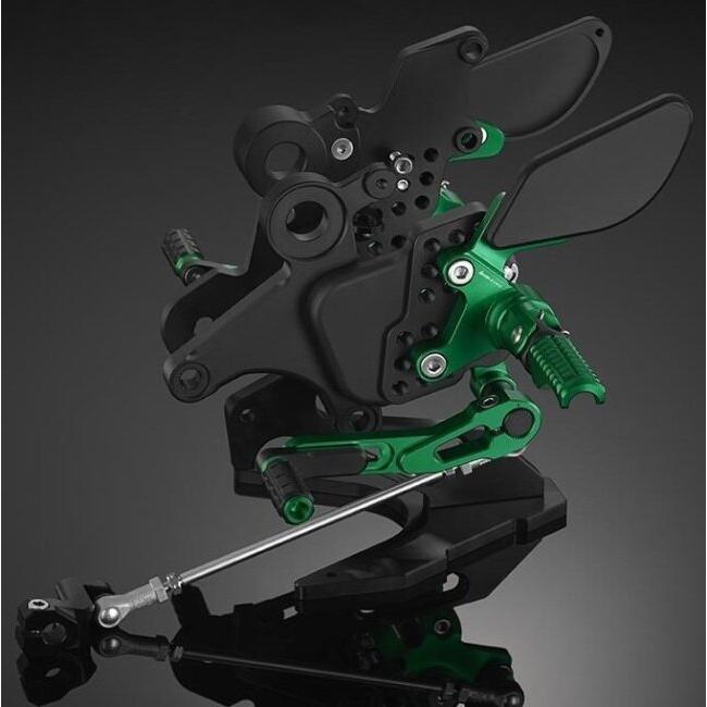 BIKERS バイカーズ バックステップ カラー：ブルー NEW NINJA 650 Z650 KAWASAKI カワサキ ステップ 足回り_4