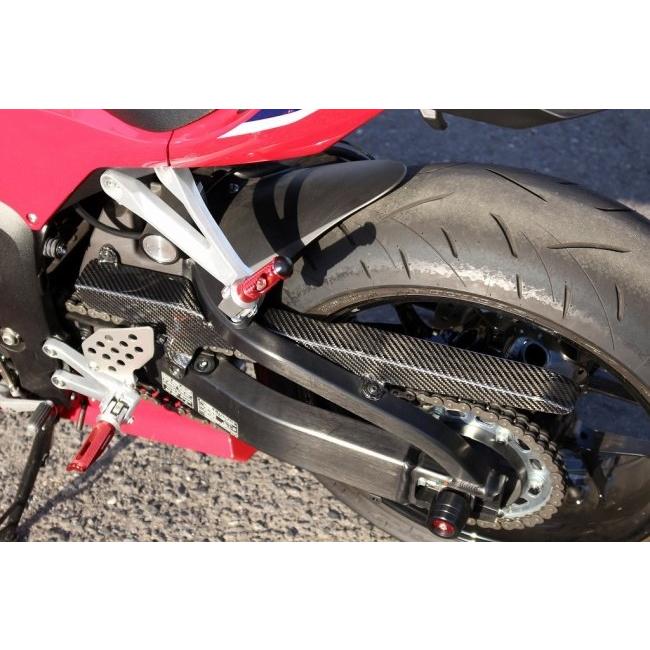 SPEEDRA スピードラ チェーンガード ドライカーボン 仕様：フォージドカーボン艶消し CBR600RR HONDA ホンダ フレームの画像