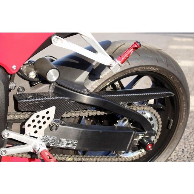 SPEEDRA スピードラ チェーンガード ドライカーボン 仕様：フォージドカーボン艶消し CBR600RR HONDA ホンダ フレームの画像