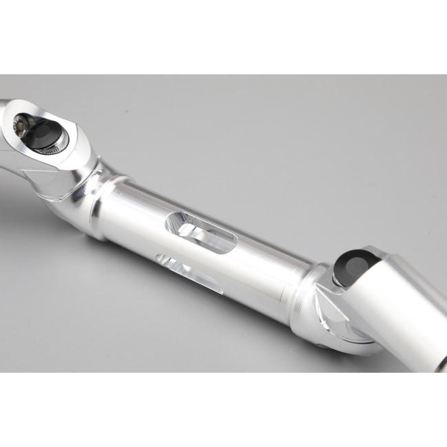 AELLA アエラ アルミ削り出し可変ハンドル スペーサーサイズ：12mm / 付属スペーサーカラー：ブラック ハンドルカラー：ブラック HAYABUSA SUZUKI スズキの画像
