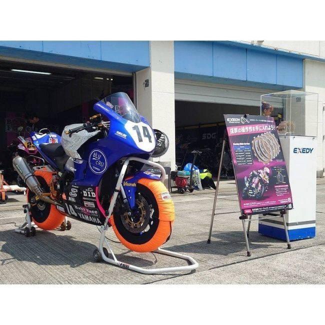 T2 Racing T2レーシング コラボタイヤウォーマー【 Hot Rim 】17インチ サイズ：F110-17＆R120-17(GP125／moto3) タイヤウォーマー その他タイヤ関連用品 | T2Racing | 13