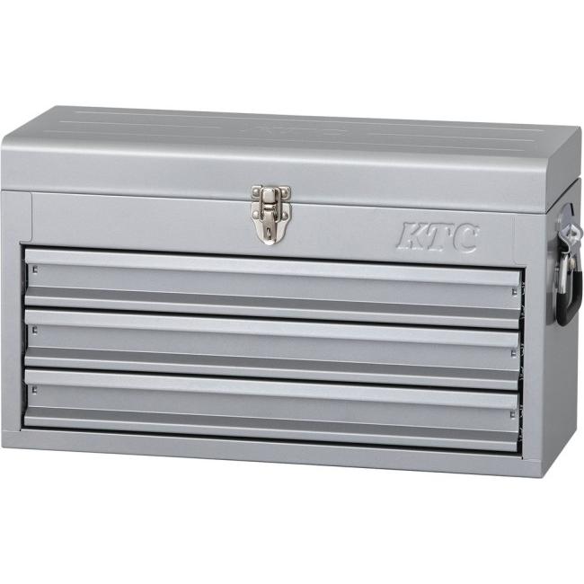 KTC ケイティーシー 12.7sq.工具セット 一般機械整備向け(チェストタイプ)［52点］ カラー：シルバー セット工具_2