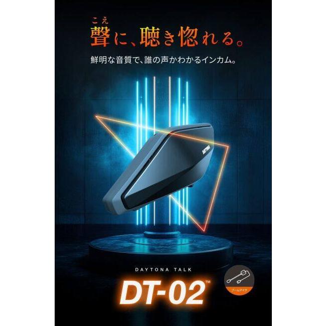 DAYTONA（デイトナ） DT-02インカム ブームマイクユニット インカム