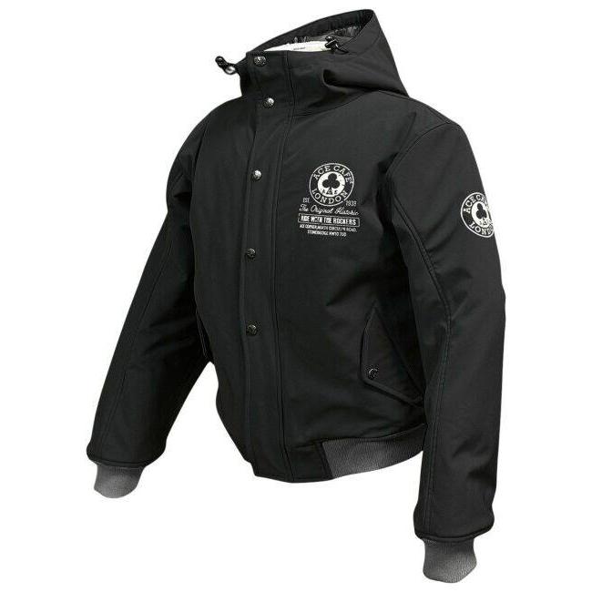 ACE CAFE LONDON SoftShellウォームジャケット【美品、M】 ACE CAFE LONDON（エースカフェロンドン） WP Softshell Warm Blouson