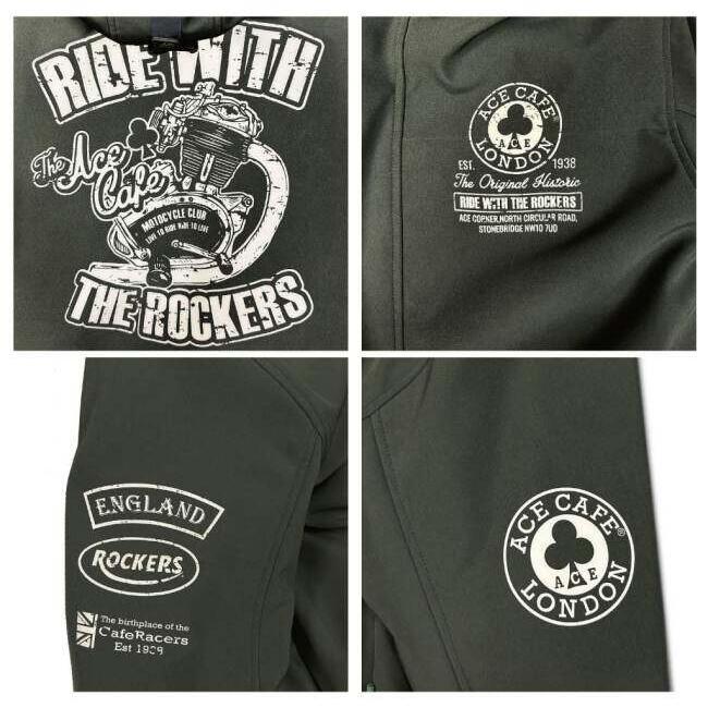 ACE CAFE LONDON（エースカフェロンドン） WP Softshell Warm Blouson