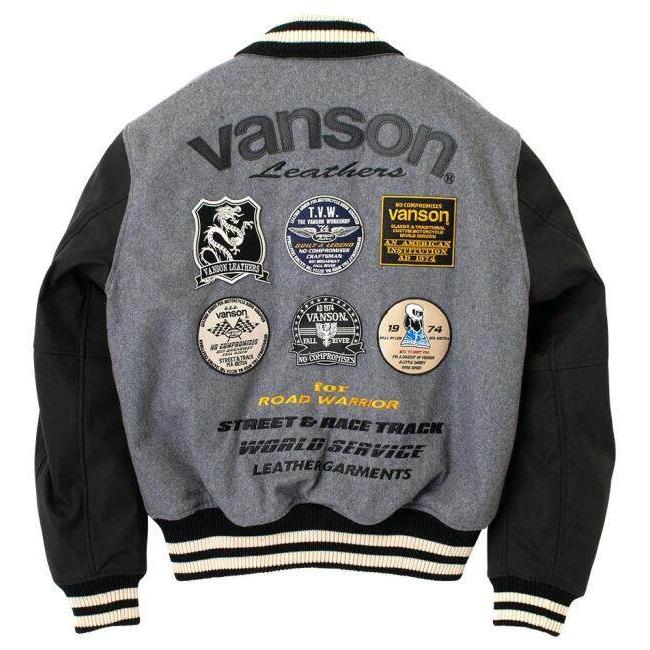 VANSON（バンソン） AWARD JACKET サイズ：L ウインタージャケット