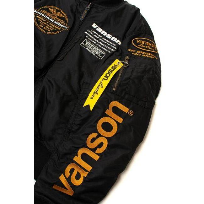 VANSON（バンソン） MA-1 JACKET サイズ：L ウインタージャケット