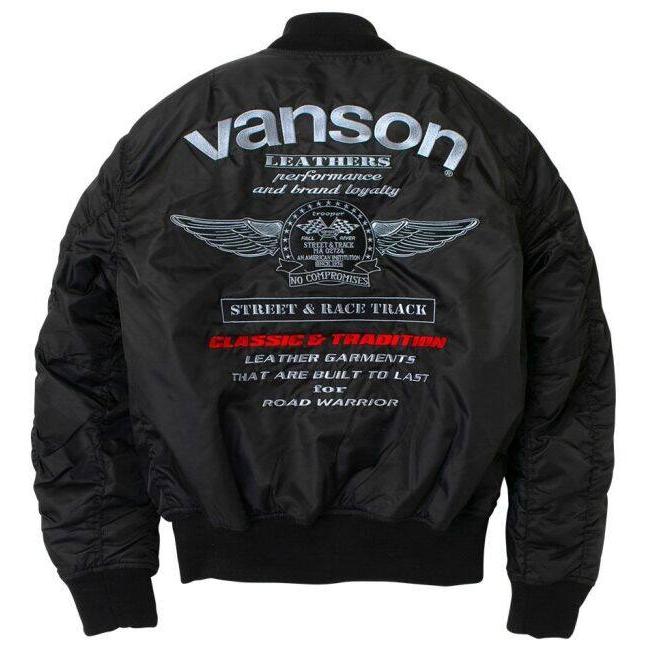 VANSON（バンソン） MA-1 JACKET サイズ：M ウインタージャケット