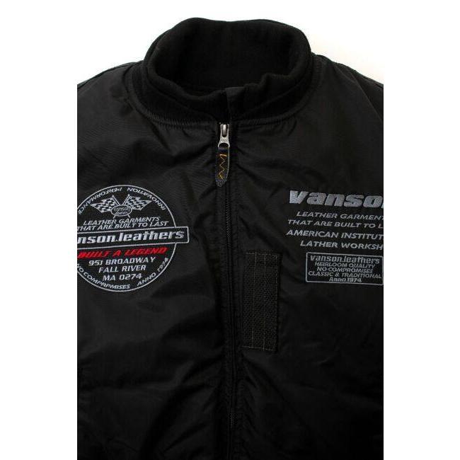 VANSON（バンソン） MA-1 JACKET サイズ：M ウインタージャケット