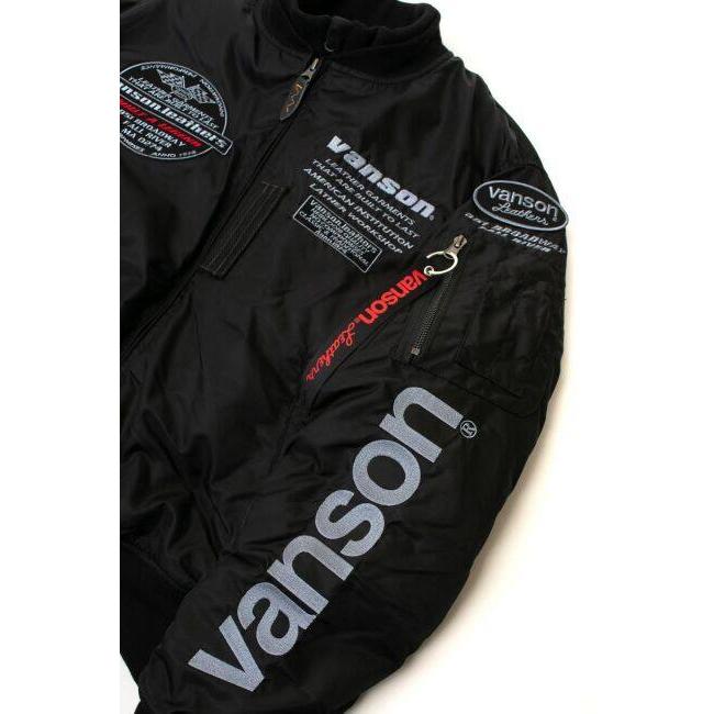 VANSON（バンソン） MA-1 JACKET サイズ：M ウインタージャケット