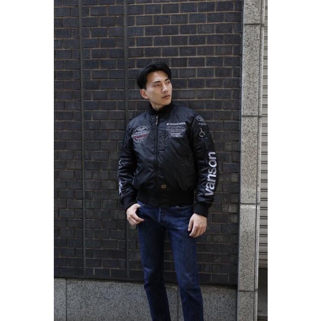 vanson MA-1 ウィンタージャケット　Lサイズ VANSON バンソン MA-1 JACKET サイズ：L ウインタージャケット