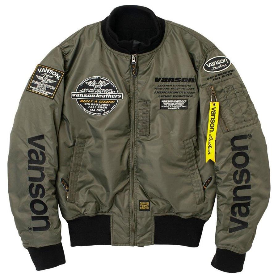 vanson MA-1 ウィンタージャケット　Lサイズ VANSON バンソン MA-1 JACKET サイズ：L ウインタージャケット