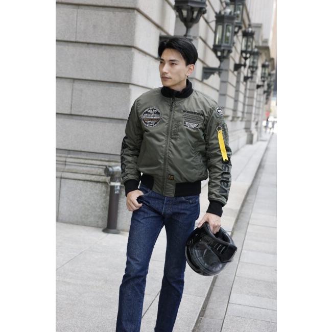 vanson MA-1 ウィンタージャケット　Lサイズ VANSON バンソン MA-1 JACKET サイズ：L ウインタージャケット