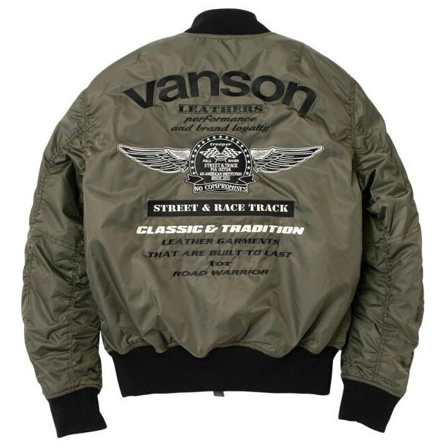 VANSON バンソン MA-1 JACKET サイズ：XL ウインタージャケット