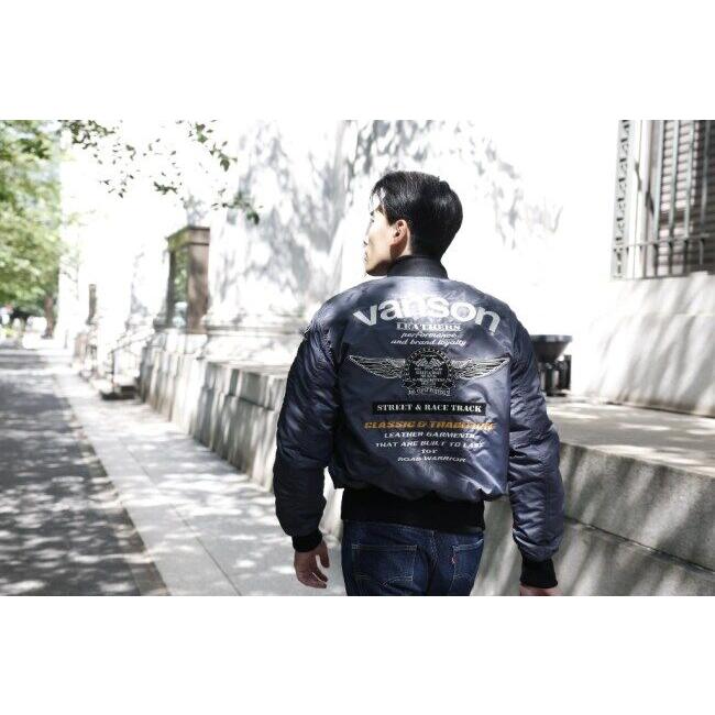 VANSON（バンソン） MA-1 JACKET サイズ：M ウインタージャケット