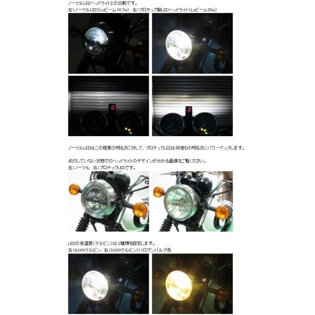 PROTEC（プロテック） LEDマルチリフレクターヘッドライトキット