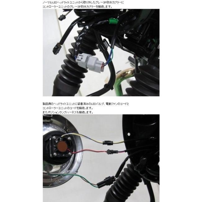 PROTEC（プロテック） LEDマルチリフレクターヘッドライトキット