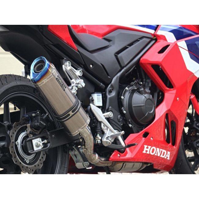WR's ステンレス マフラー グラデーション　CBR400R B級品　最終値 WR's ステンレス マフラー グラデーション CBR400R B級品 最終値