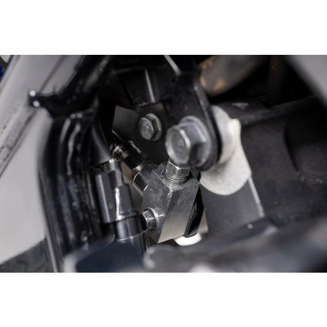 SWAGE-LINE スウェッジライン スウェッジラインプロ リアホースキット カラー：ステンレスブラック／ブラックホース CB400SF HONDA ホンダ ブレーキ_3