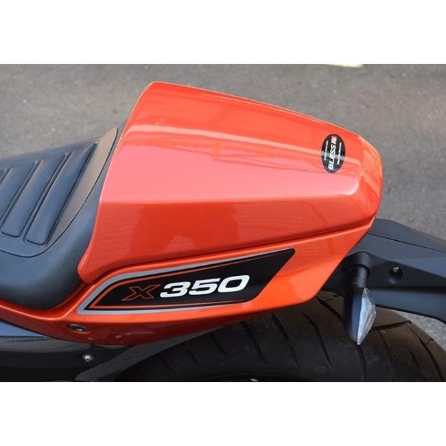 BLESS R’S ブレスアールズ シングルシートカウル タイプ：ダイナミックオレンジ(FRP塗装済み品) X350 HARLEY-DAVIDSON ハーレーダビッドソン シート関連 外装_5