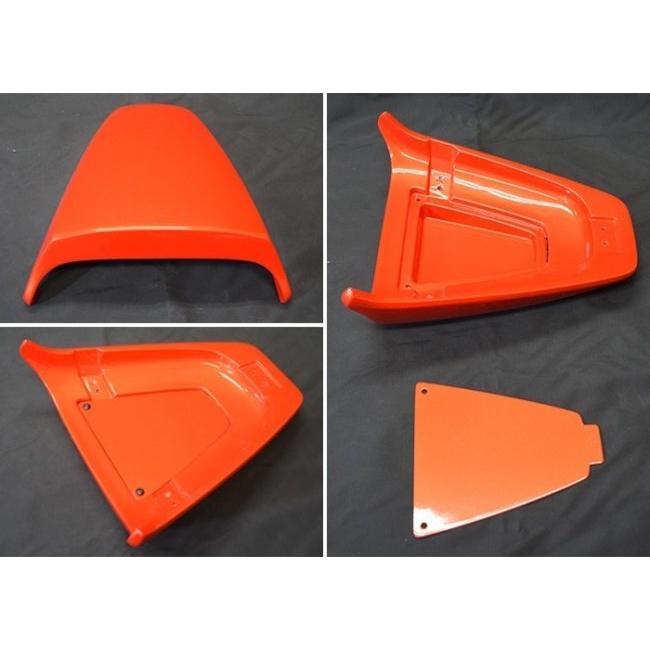 BLESS R’S ブレスアールズ シングルシートカウル タイプ：ダイナミックオレンジ(FRP塗装済み品) X350 HARLEY-DAVIDSON ハーレーダビッドソン シート関連 外装_6