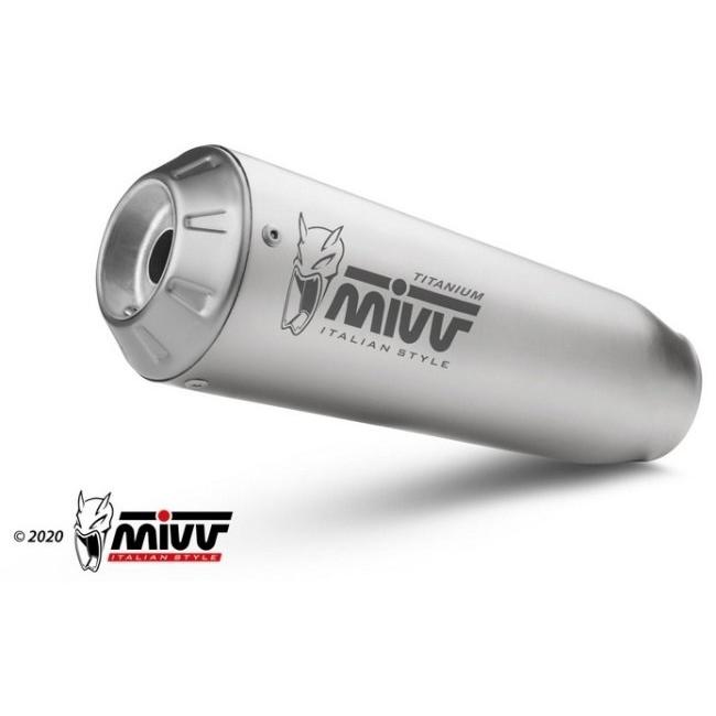 MIVV ミヴ X-M1 チタンスリップオンマフラー スリップオンマフラー マフラーの画像