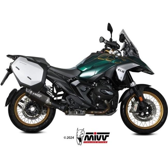 MIVV ミヴ SR-1 ブラックチタンフルエキゾーストマフラー R 1300 GS