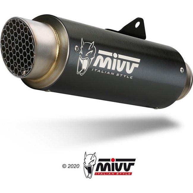 MIVV フルエキゾーストマフラー　CBR650R用 MIVV ミヴ GP PRO ブラックステンレスフルエキゾーストマフラー