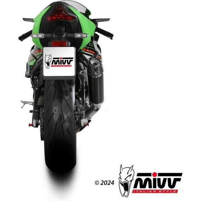 MIVV ミヴ AK-1 カーボンフルエキゾーストマフラー NINJA ZX-6R