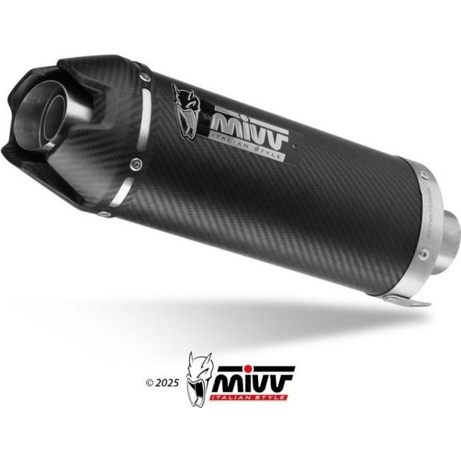 MIVV ミヴ AK-1 カーボンフルエキゾーストマフラー NINJA ZX-6R