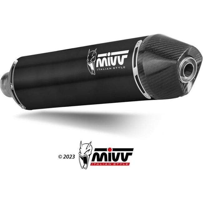 MIVV ミヴ STR-1 ブラックステンレス スリップオンマフラー 690 ENDURO 