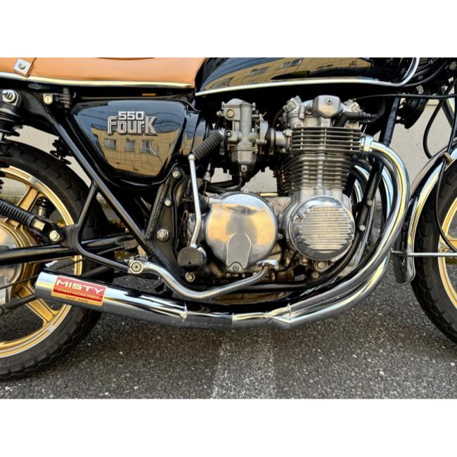 MISTY ミスティ CB500／550 MISTY64手曲〈CM〉フルエキゾーストマフラー CB500F CB550F-II CB550F HONDA ホンダ フルエキゾーストマフラー マフラー_2
