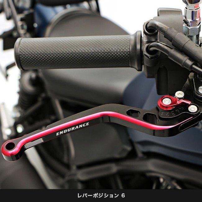 ENDURANCE エンデュランス アジャスタブルレバー左右セット HG カラー：ゴールド X350 HARLEY-DAVIDSON ハーレーダビッドソン ブレーキ・クラッチレバーセット | ENDURANCE（バイク） | 05
