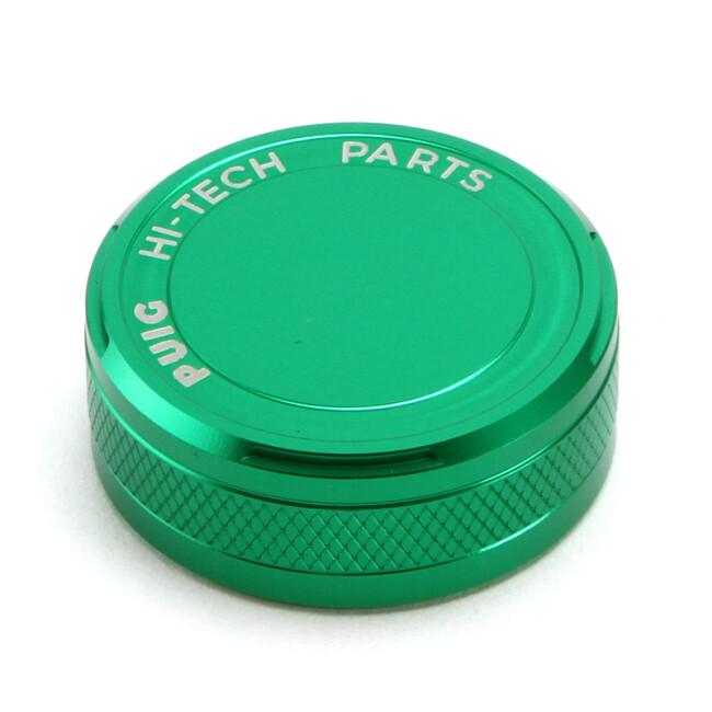 Puig プーチ ブレーキフルードタンクキャップ  リヤ(REAR BRAKE FLUID RESERVOIR COVER) カラー：グリーン ガソリンタンクキャップ タンク関連 外装 | Puig | 01