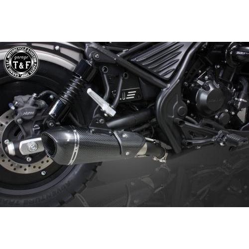 Garage T＆F ガレージ コンバットマフラー シングルキット レブル250S