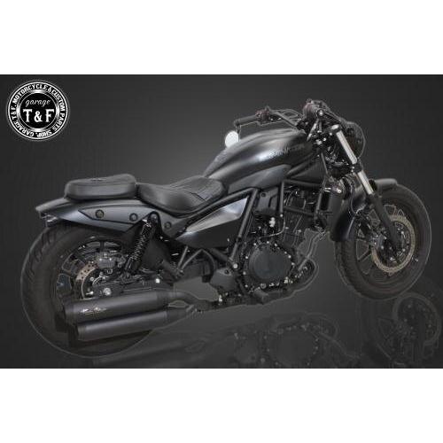 Garage T&F ガレージ 5.5cmローダウンサスエリミネーター400用 Garage T＆F ガレージ ツインサスペンション 仕上げ：ブラック
