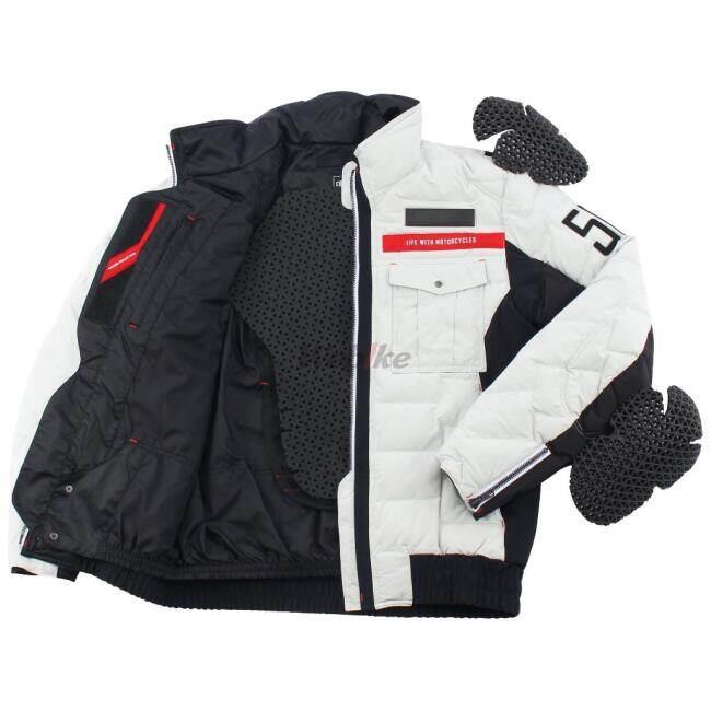 56design フード付きジャケット 黒/白 56design（56デザイン） WINTER URBAN RIDING JACKET EVO サイズ：LL