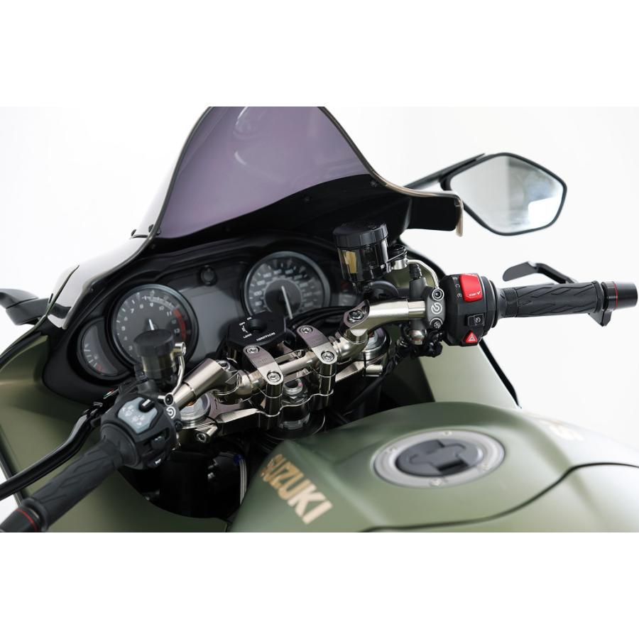 AELLA（アエラ） アルミ削り出し可変ハンドル(SUZUKI Hayabusa/隼)無