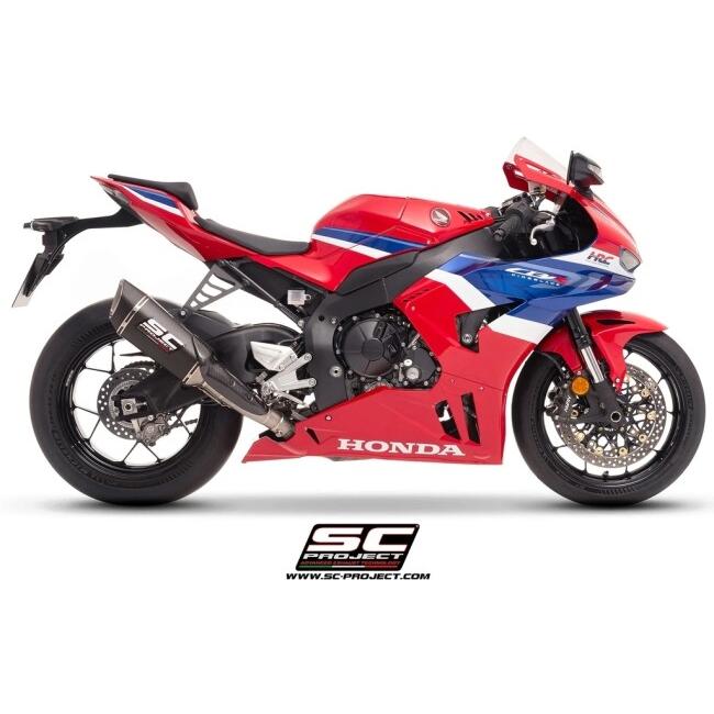 SC-PROJECT SCプロジェクト SC1-R スリップオンサイレンサー (250mm)＆フルチタンリンクパイプ 本体材質：カーボン CBR1000RR-R FIREBLADE HONDA ホンダ | SCーPROJECT | 03