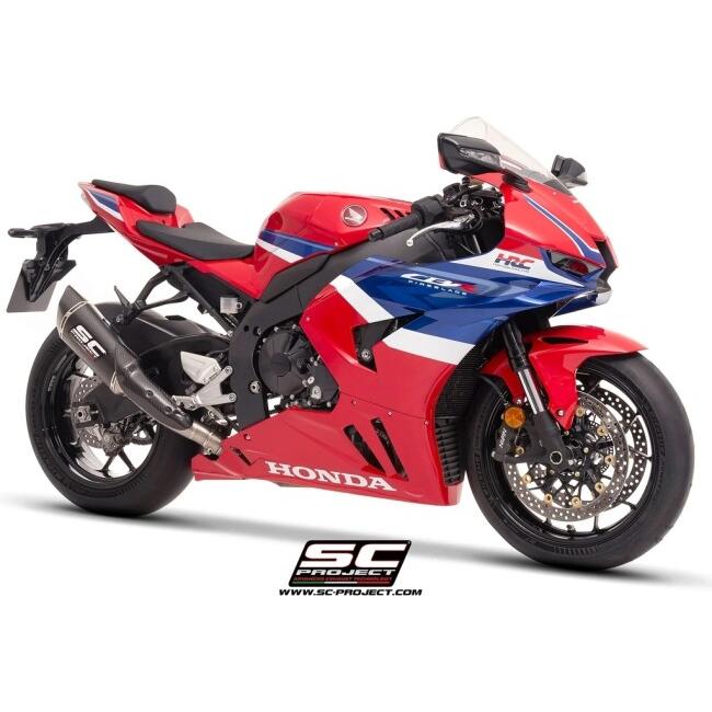 SC-PROJECT SCプロジェクト SC1-R スリップオンサイレンサー (250mm)＆フルチタンリンクパイプ 本体材質：カーボン CBR1000RR-R FIREBLADE HONDA ホンダ | SCーPROJECT | 04