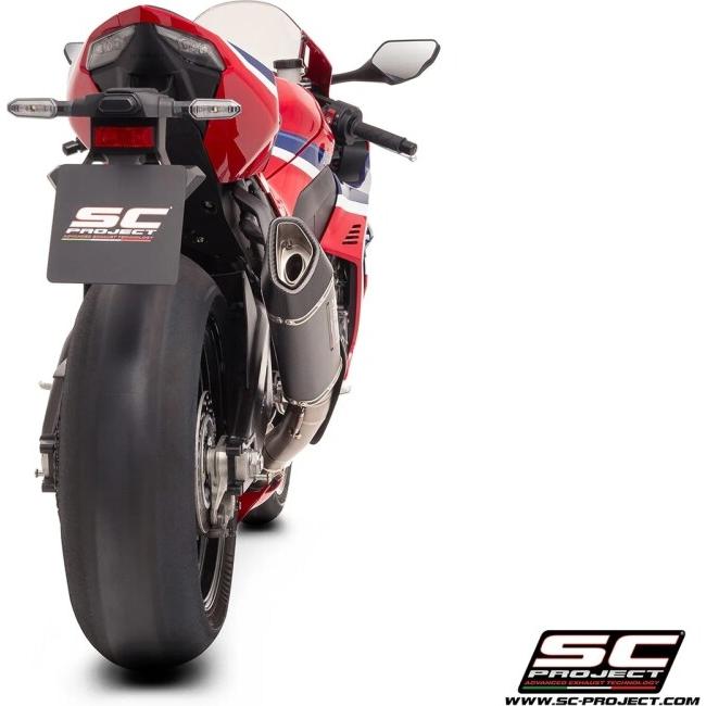 SC-PROJECT SCプロジェクト SC1-R スリップオンサイレンサー (250mm)＆フルチタンリンクパイプ 本体材質：カーボン CBR1000RR-R FIREBLADE HONDA ホンダ | SCーPROJECT | 05