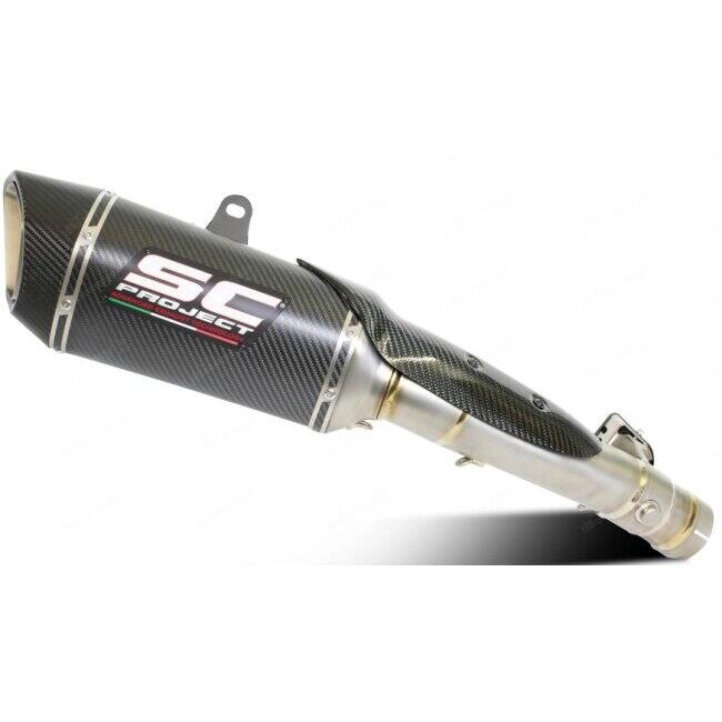 SC-PROJECT SCプロジェクト SC1-R スリップオンサイレンサー (250mm)＆フルチタンリンクパイプ 本体材質：カーボン CBR1000RR-R FIREBLADE HONDA ホンダ | SCーPROJECT | 07