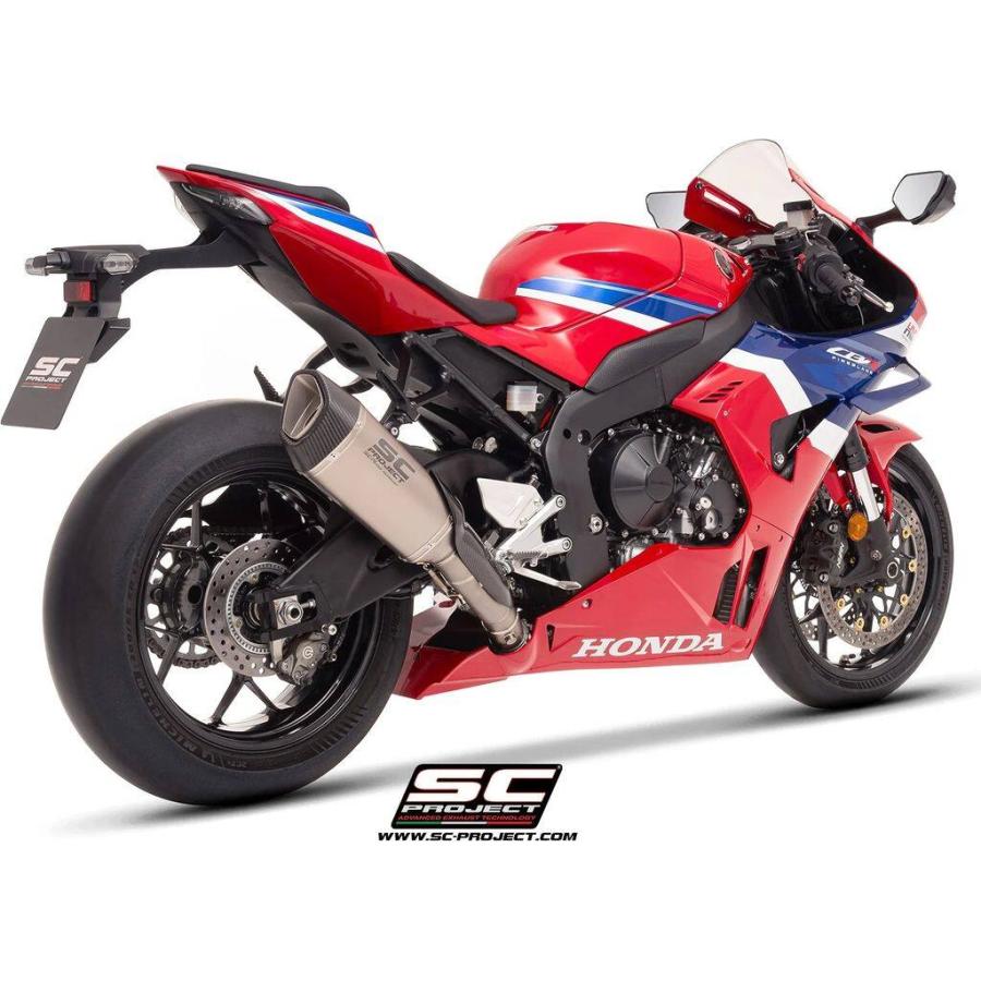 SC-PROJECT SCプロジェクト SC1-R スリップオンサイレンサー (250mm)＆フルチタンリンクパイプ 本体材質：チタン CBR1000RR-R FIREBLADE HONDA ホンダ マフラー | SCーPROJECT