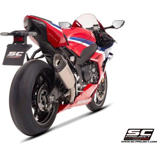 SC-PROJECT SCプロジェクト SC1-R スリップオンサイレンサー (250mm)＆フルチタンリンクパイプ 本体材質：チタン CBR1000RR-R FIREBLADE HONDA ホンダ マフラー | SCーPROJECT | 03