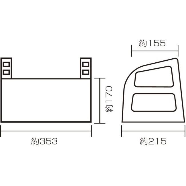 OGUshow オグショー ES TXツールトレー 200系ハイエース キャラバン
